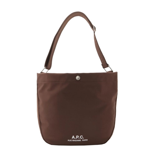 A.P.C. BESACE JOURNAL MARRON